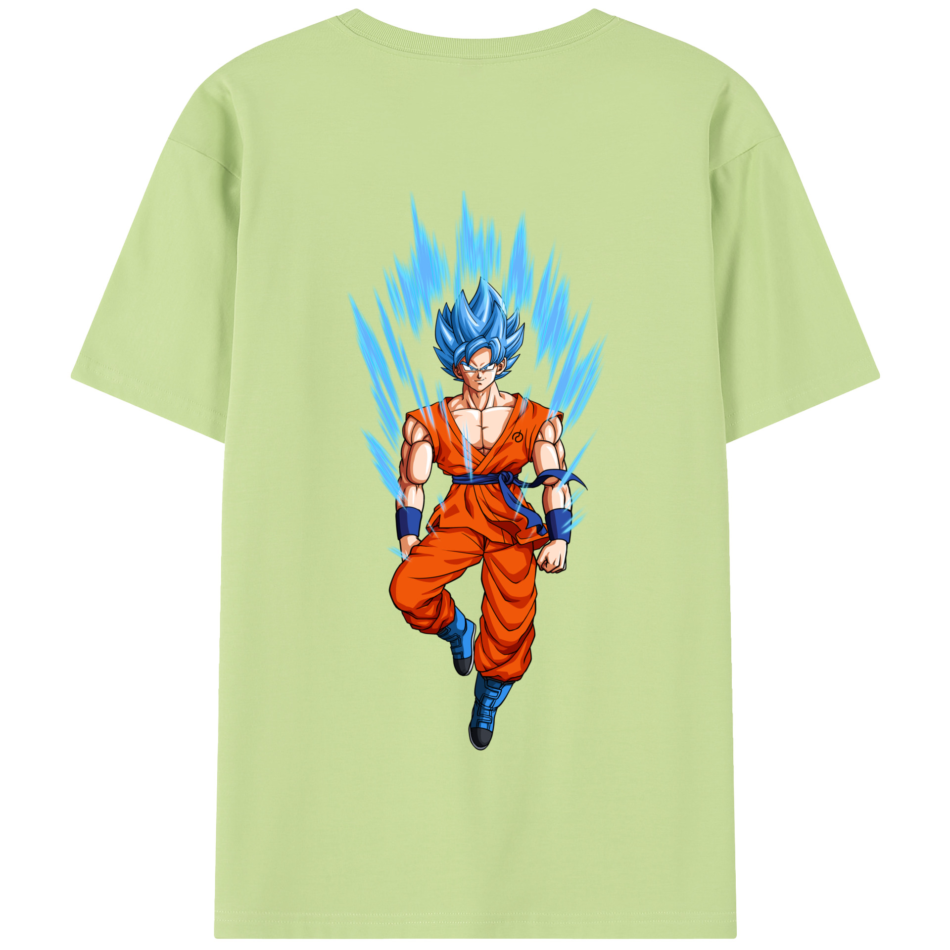 （画像用） ドラゴンボール 孫 悟飯（そんごはん）DRAGON BALL Son Gohan 綿100％半袖Tシャツ（背面プリント）